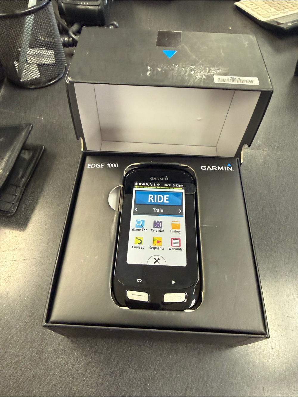NEW $599 Garmin Edge 1000 Cycling cycle bike marathon GPS iphone bluetooth track